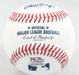 Nolan Ryan Autographed Rawlings OML Baseball w/ 5,714 K's - PSA *Blue