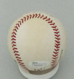Milw Braves EDDIE MATHEWS (d) Signed NL Baseball AUTO w/ "512 HR's" - JSA