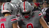 Cade Stover Signed Ohio State Buckeyes Gray Jersey (Beckett) Houston Texans T.E