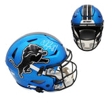 Calvin Johnson Signed Detroit Lions Speed Flex Authentic Alt 2024 Dark Blue