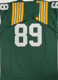 DAVE ROBINSON - Packers - Signed Green Custom Jersey AUTO - w/ HOF 2013 - JSA