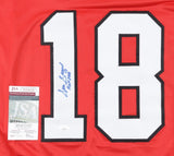 Denis Savard Signed Chicago Blackhawks Jersey Inscribed HOF 2000 (JSA COA)