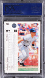 Yankees Jim Leyritz Authentic Signed 1990 Upper Deck #723 Card PSA/DNA Slabbed