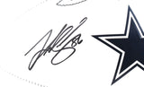 Luke Schoonmaker Autographed Dallas Cowboys Logo Football - Prova *Black
