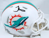 Tyreek Hill Autographed Miami Dolphins Speed Mini Helmet-Beckett W Hologram