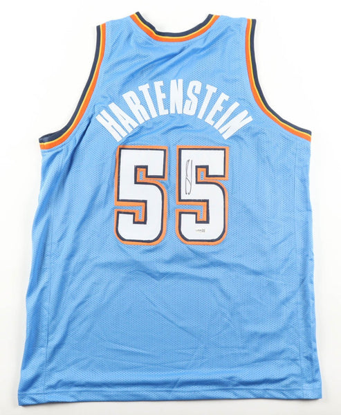 Isaiah Hartenstein Signed Oklahoma City Thunder Jersey (JSA) 2025 NBA Champion