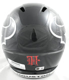 Kayshon Boutte Autographed Houston Texans F/S Speed Helmet - Beckett W Hologram