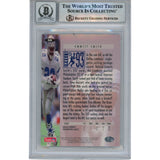 Emmitt Smith Autographed 1993 Collectors Choice #38 Card Slab Beckett 49953