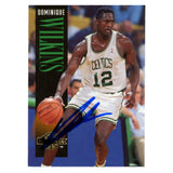 Dominique Wilkins Autographed 1995 SkyBox #209 Trading Card Beckett 54128