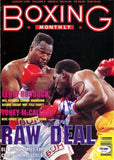 Larry Holmes Autographed Signed Boxing Monthly Magazine Cover PSA/DNA #S49098