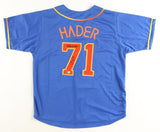 Josh Hader Signed Houston Astros Space City Connect Jersey "Haderade" (Beckett)