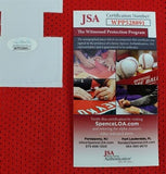 Lenny Wilkens Signed Hawks Jersey (JSA COA) St. Louis All Star Guard 1960-1968