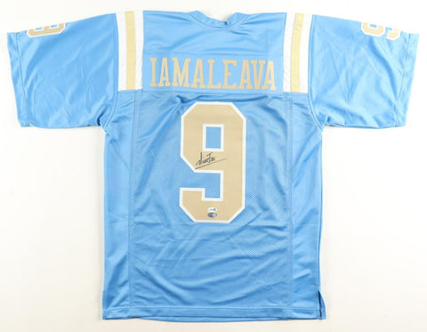 Nico Iamaleava Signed UCLA Bruins Jersey (JSA COA) Sophomore Quarterback