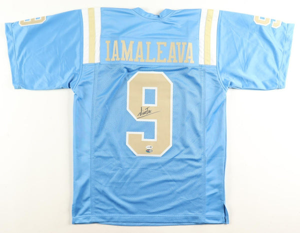 Nico Iamaleava Signed UCLA Bruins Jersey (JSA COA) Sophomore Quarterback