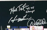 New York Yankees 2009 World Champions Autographed Stadium Photo Steiner LOA/COA
