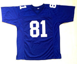 AMANI TOOMER SIGNED AUTOGRAPHED CUSTOM PRO STYLE JERSEY PSA COA #9A19482