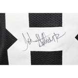 John Stallworth Autographed/Signed Pro Style Sz XL Black Jersey 57149