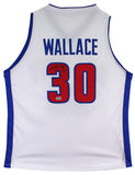Rasheed Wallace Authentic Signed White Pro Style Jersey BAS Witnessed