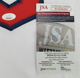 Steven Kwan Signed Cleveland Guardians Jersey JSA COA 2022 Gold Glove Outfielder