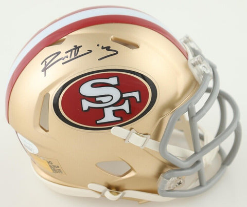 Ray Ray McCloud Signed San Francisco 49ers Speed Mini Helmet (JSA COA) Receiver