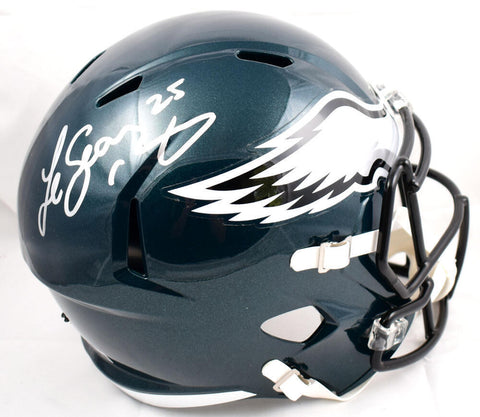 LeSean McCoy Autographed F/S Philadelphia Eagles Speed Helmet- Beckett W Holo