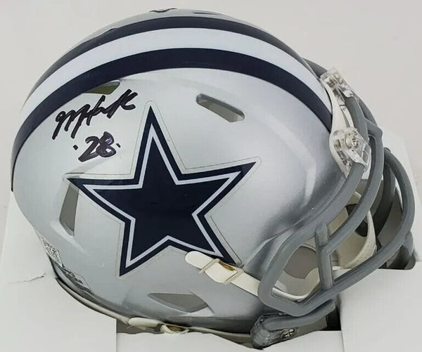 Malik Hooker Signed Dallas Cowboys Mini Helmet (Players Ink) 2014 National Champ