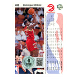 Dominique Wilkins Autographed 1992 Upper Deck #400 Trading Card Beckett 54168