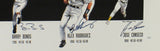 Barry Bonds, Alex Rodriguez and Jose Canseco Signed Framed 16x20 MLB Photo