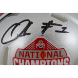 Quinshon Judkins Autographed Ohio State National Champ Mini Helmet Beckett 50046