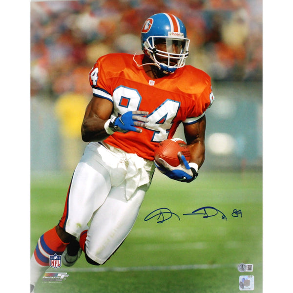 Shannon Sharpe Autographed Denver Broncos 16x20 Photo Beckett 51286