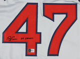 Terry Francona Signed Boston Red Sox Jersey Inscribed 04 Champs (Beckett) Mgr.