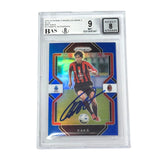 Kaka Signed 2022-23 Panini Chronicles Serie A Blue /49 #202 - BGS 9 AUTO 8