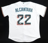 Sandy Alcantara Signed Miami Marlins Jersey (JSA) 2022 N.L. Cy Young Award