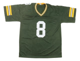 Josh Jacobs Green Bay Signed Green Football Jersey BAS