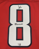 Alexander Ovechkin Autographed "895G 4-6-25" Washington Capitals Jersey Fanatics