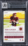 Commanders Ryan Fitzpatrick Signed 2021 Prestige #153 Card Auto 10! BAS Slab 2