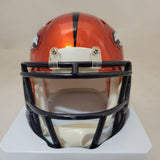 AUDRIC ESTIME SIGNED DENVER BRONCOS FLASH SPEED MINI HELMET BECKETT QR