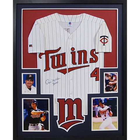 Paul Molitor Autographed Signed Framed Minnesota Twins Jersey JSA