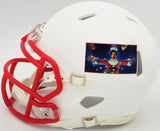 CHEVY CHASE AUTOGRAPHED CHRISTMAS VACATION WHITE MINI HELMET BECKETT 232844