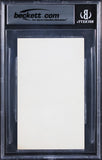 Florence Joyner Authentic 3x5 Index Card Autographed BAS Slabbed