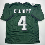 Autographed/Signed Jake Elliott Philadelphia Green Football Jersey PSA/DNA COA