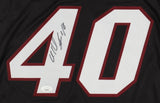 Udonis Haslem Signed Miami Heat Jersey (JSA COA) 3xNBA Champion 2006, 2012, 2013