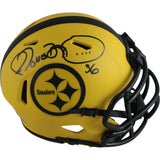 Jerome Bettis Autographed Pittsburgh Steelers Rave Mini Helmet Beckett 49600