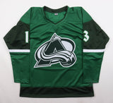 Valeri Nichushkin Signed Colorado Avalanche St Paddy's Day Jersey (Beckett) RW