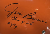 Jim Brown Syracuse HOF Signed RK4 Full Size Throwback Helmet PSA/DNA 205133