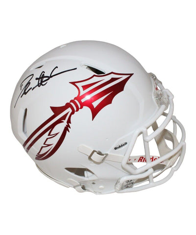 Deion Sanders Autographed Florida State Spd Authentic Helmet Beckett 40247