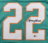 Mercury Morris Signed Miami Dolphins Jersey (Beckett) 1972 17-0 Perfect Season