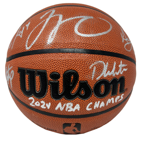 Boston Celtics Team Signed Basketball Jayson Tatum/Brown/White+ Fanatics/JSA