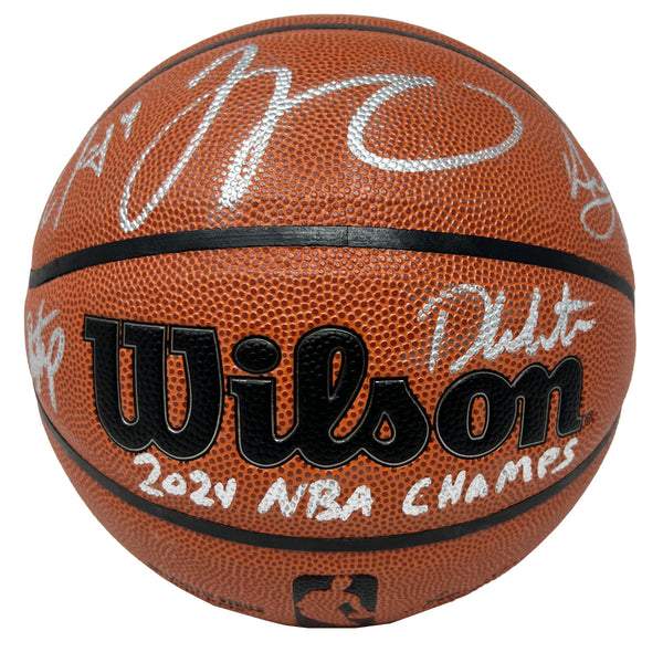 Boston Celtics Team Signed Basketball Jayson Tatum/Brown/White+ Fanatics/JSA