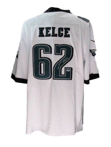 Jason Kelce Signed White Nike On Field Football Jersey Eagles PSA/DNA 192720